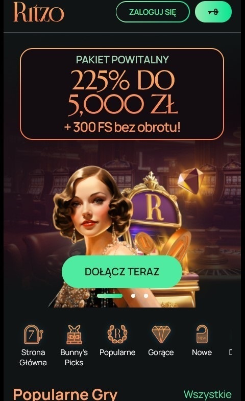 ritzo kasyno bez weryfikacji strona główna
